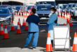 Một điểm xét nghiệm tại thành phố Sydney của Australia hôm 30122021