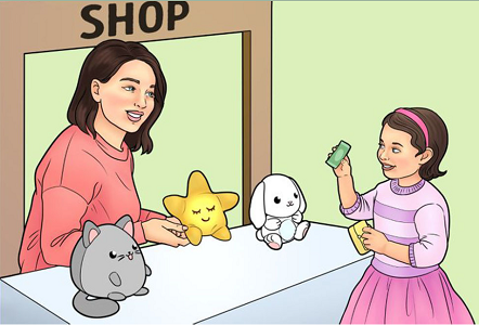 Dạy con ứng xử với đồng tiền